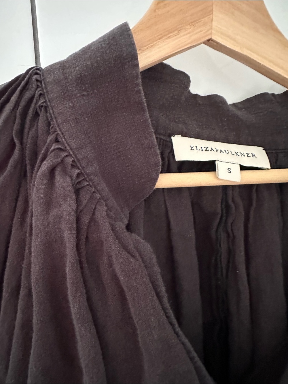 Eliza Faulkner Linen Blouse - Picture 2 of 5